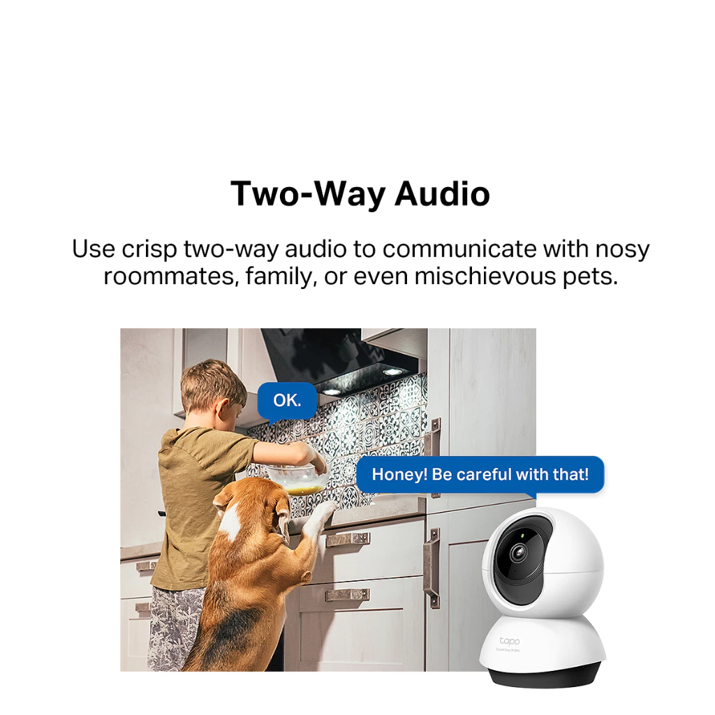 TP-Link Tapo TC72 4MP 2K Indoor Pan/Tilt 360 WiFi CCTV thumbnail 7