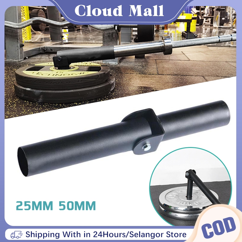 360 หมุน T-Bar แถวแผ่นโพสต์แทรก Landmine สําหรับ 25 มม.และ 50 มม. Barbell Bar