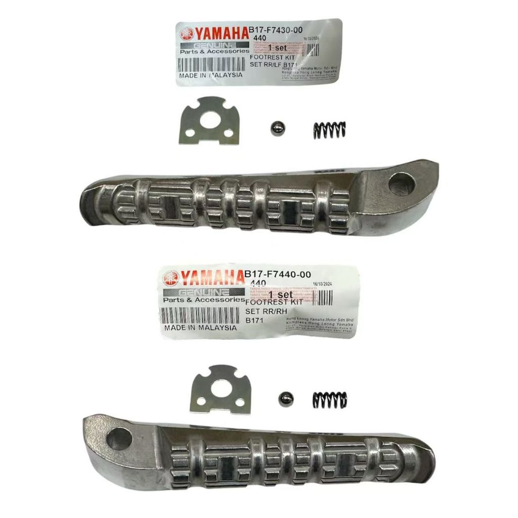 YAMAHA Y15ZR V1 V2 REAR FOOTREST HLY B17-F74430-00 / B17-7440-00 PEMIJAK KAKI BELAKANG Y15