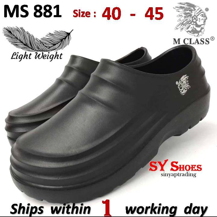 (รองเท้า SY) รองเท้าทํางานกันน้ําน้ําหนักเบาสําหรับผู้ใหญ่/Kasut Kerja Kalis Air dan Ringan Lelaki (
