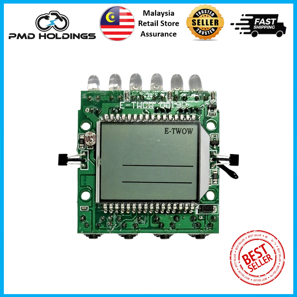 E-TWOW ชุดจอแสดงผล LCD สําหรับ ETWOW S2 / Passion E2 / ZoomAir 2 ไฟฟ้าสกู๊ตเตอร์อะไหล่