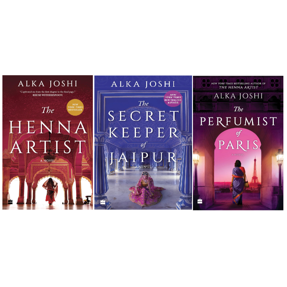 The Jaipur Trilogy - ศิลปินเฮนน่า / The Secret Keeper of Jaipur / The Perfumist of Paris / นิยายโรแม
