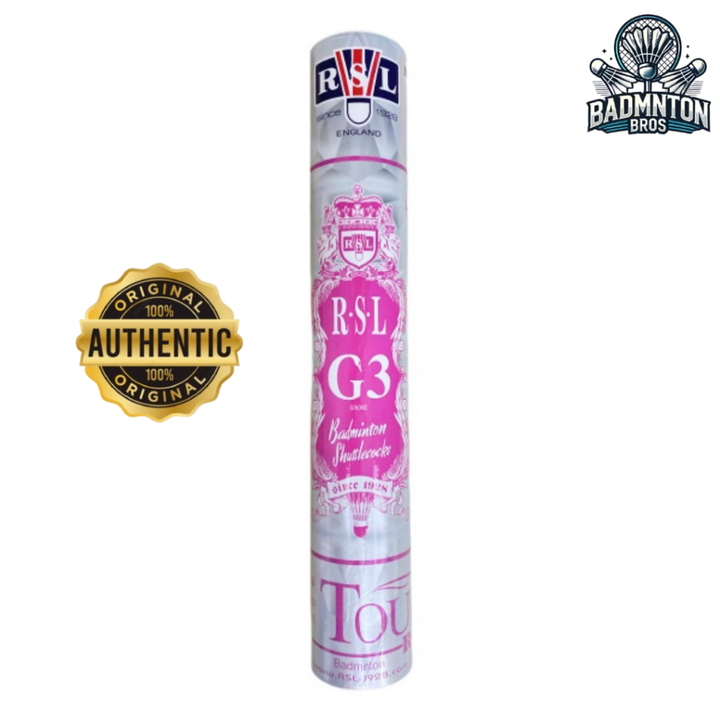 RSL G3 GOSE FEATHER SHUTTLECOCK BADMINTON ความเร็ว 77