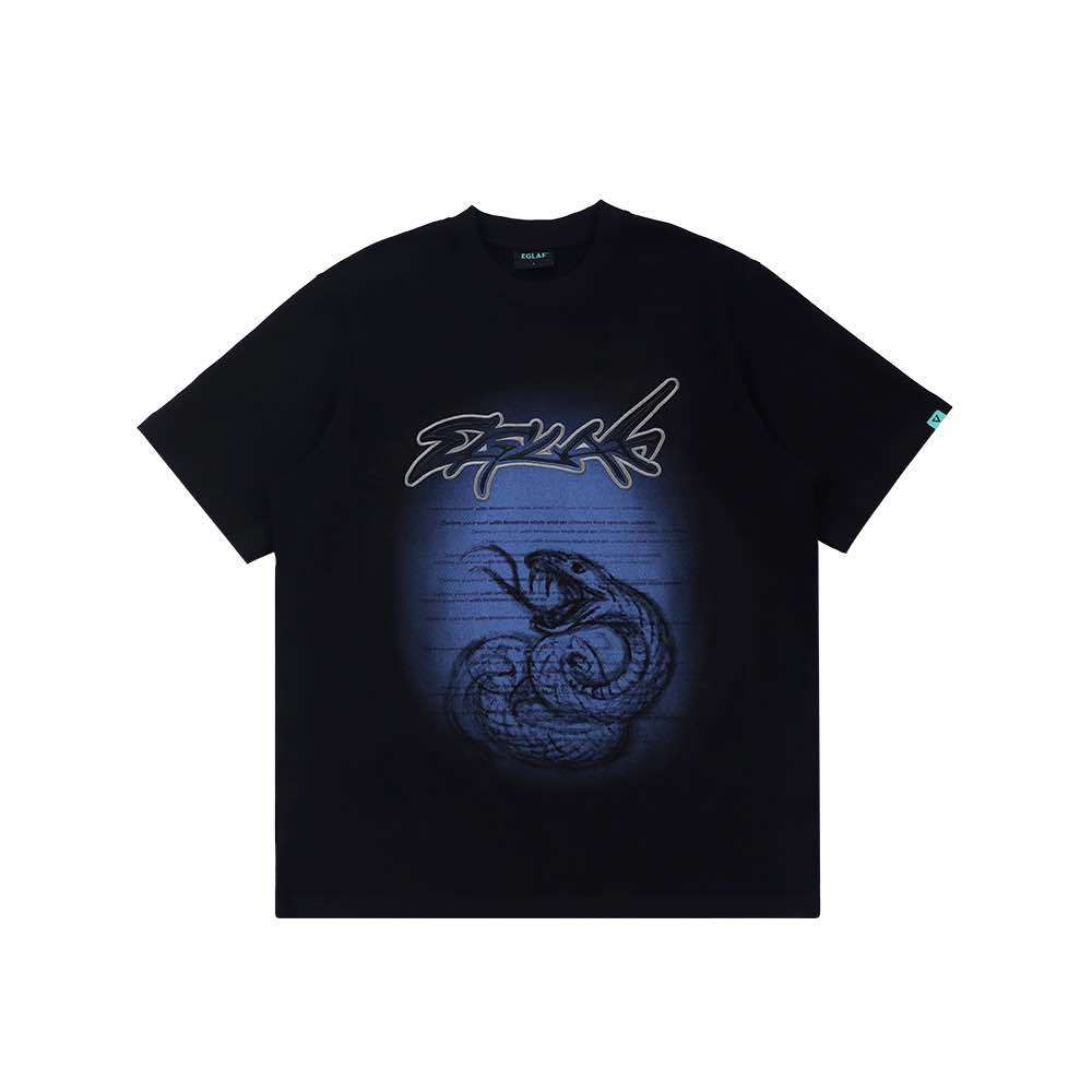 Eglaffearless Serpent Logo TeeBLACK