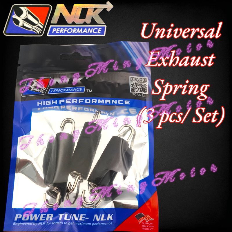 NLK Performance ท่อไอเสียอเนกประสงค์ (3 ชิ้น/ชุด)