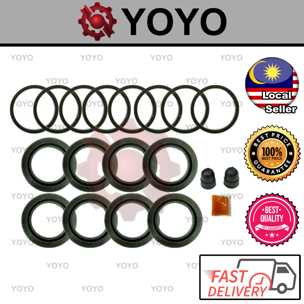 04479-60080X Toyota Prado RZJ95 (FRONT) ชุดซ่อมดิสก์เบรก HALF Set