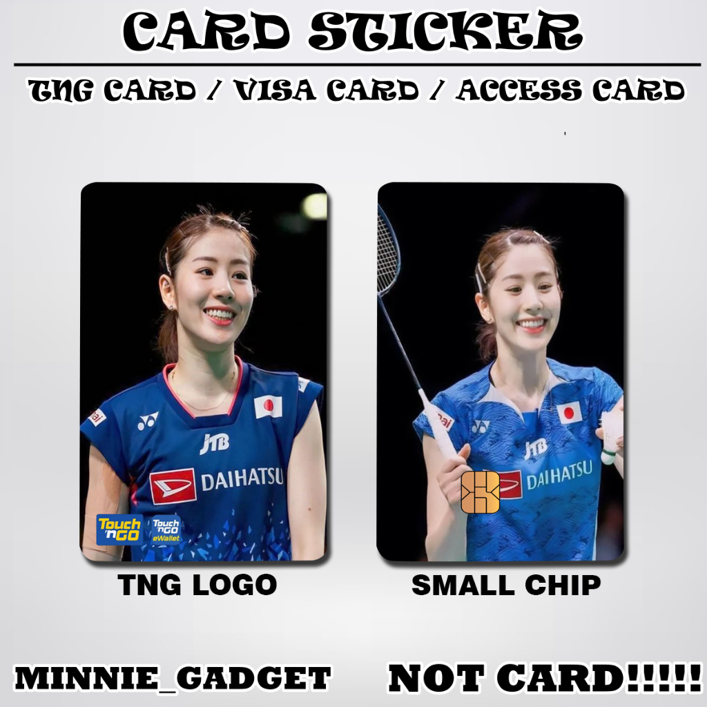 [ CHIHRU SONG ] Touch n Go Card Sticker Cover TNG / MASTER / VISA / CREDIT/ DEBIT CARD