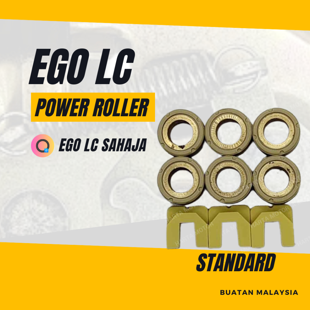 PULLEY ROLLER YAMAHA EGO LC - EGO-LC EGOLC TIMING ROLLER CLUTCH ROLLER AUTO CLUTCH PULLEY ROLLER POW