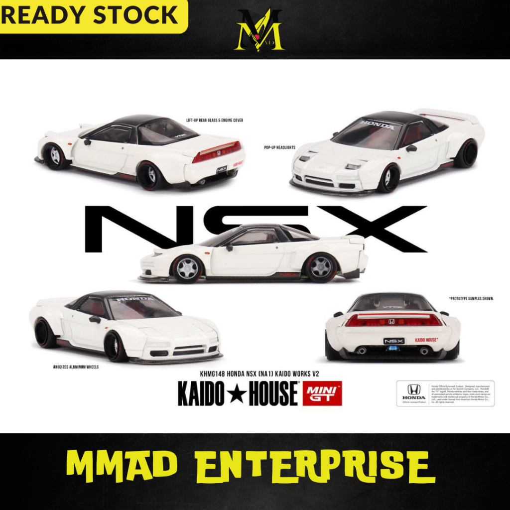 [KAIDO HOUSE]	ดี32	Honda NSX Kaido WORKS V2 สีขาว	KHMG148