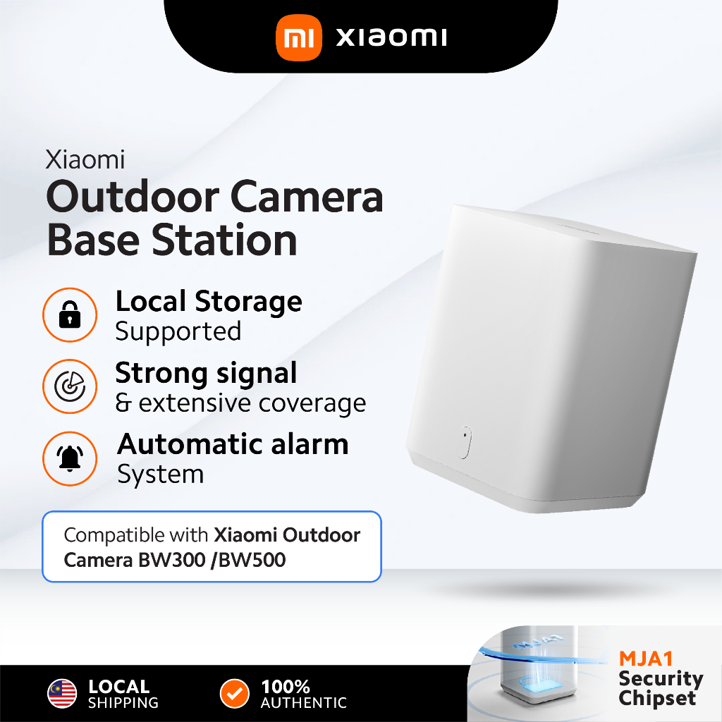 สถานีฐานกล้องกลางแจ้ง Xiaomi กล้องที่รองรับ: กล้องกลางแจ้ง Xiaomi BW300 & BW500