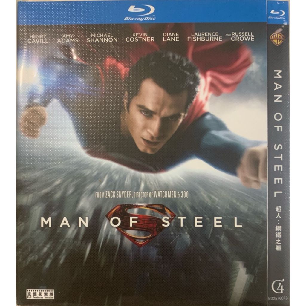 นําเข้า Blu-ray Man of Steel 2013 PG-13 2h 23m