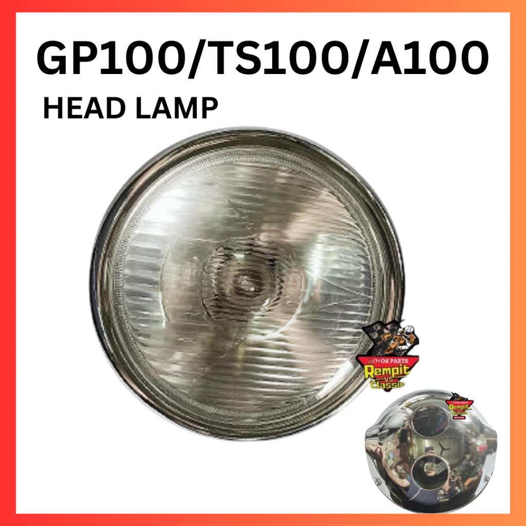 REMPIT Gp100 Ts100 A100 Suzuki Head Lamp Full Set (A Class)
