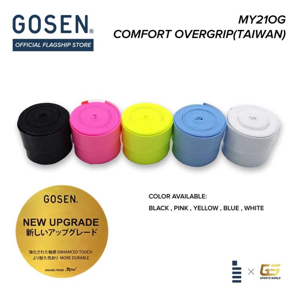 GOSEN COMFORT OVERGRIP BADMINTON CKET MY210G Gosen Overgrip