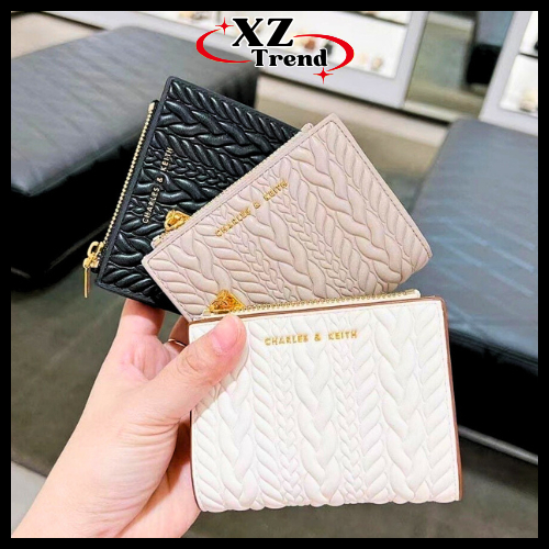 Wallet Woman Dompet Perempuan Charles and Keith Wallet Women Card Holder Wallet Short Wallet