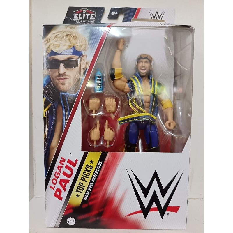 Mattel WWE Elite Logan Paul Wrestling Action Figure