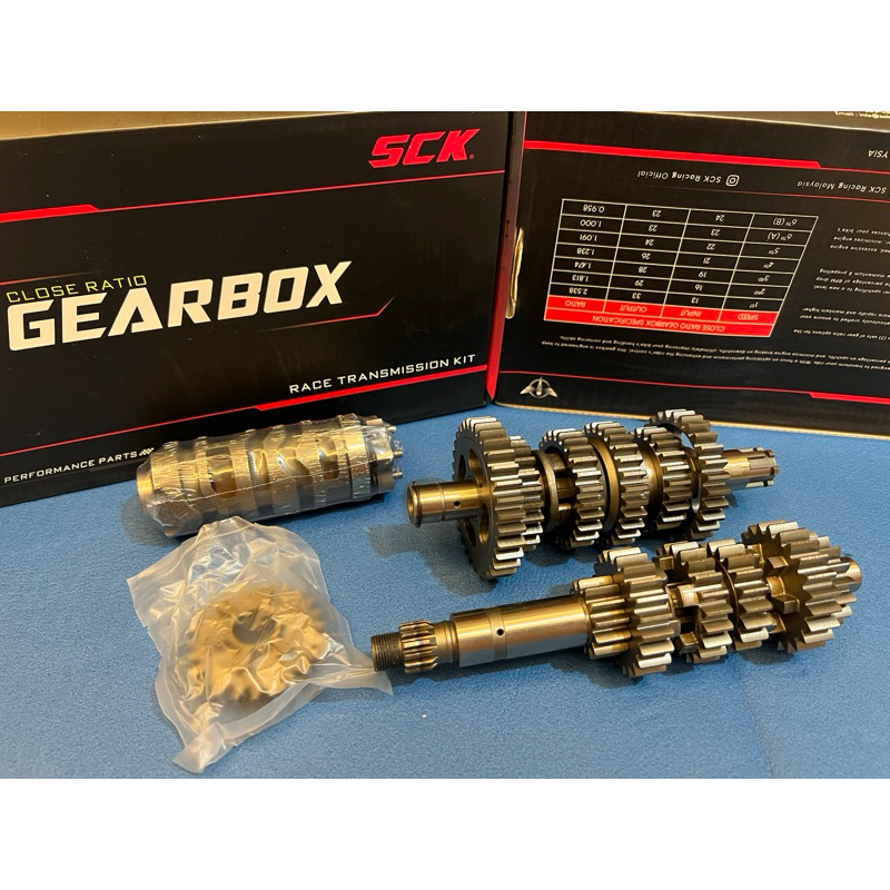 SCK RACING GEARBOX GEAR BOX FULL SET 1-6 Y15ZR Y15Z Y15 / Y16ZR Y16 Y16Z FZ MT15 R15 LC135 5s IKK UM