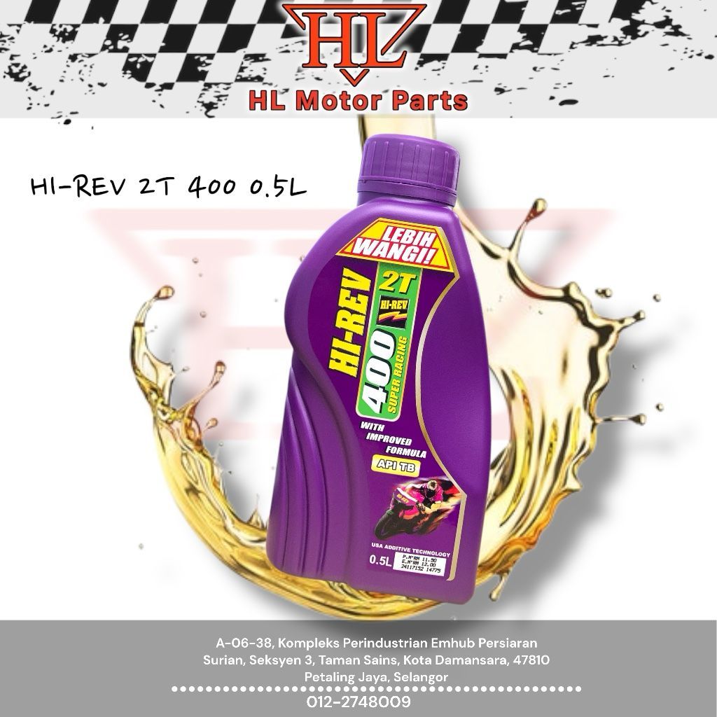 HI-REV 400 2T SUPER RACING (1L/0.5L)