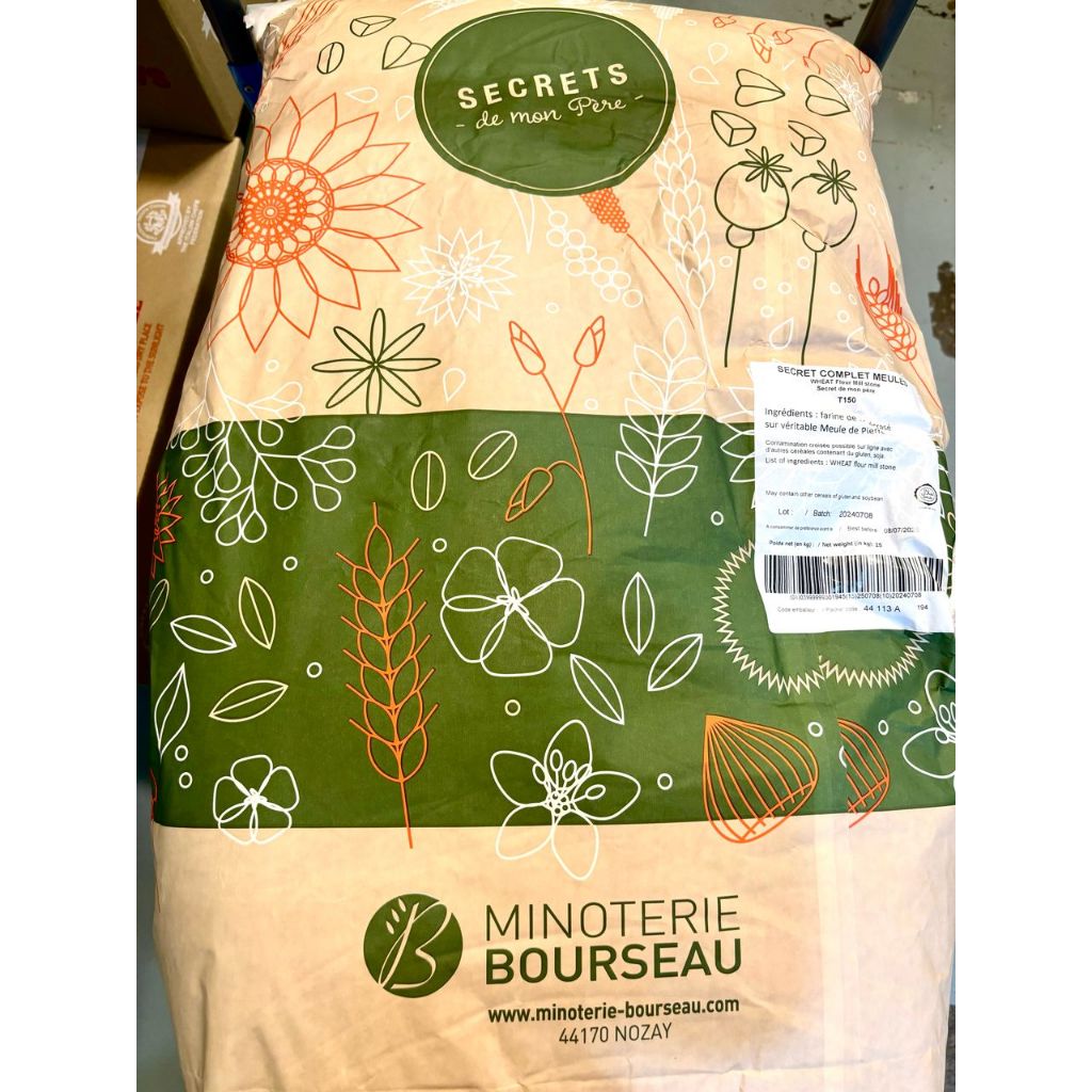Miniseries T150 - secret de mon pere/ แป้งฝรั่งเศส t150/ แป้งโฮลเกรน/ บรรจุใหม่ 1กก.