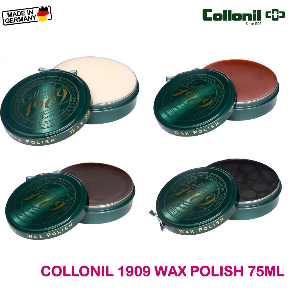 COLLEN 1909 Wax Polish 75ml - ป้องกันความชื้น สิ่งสกปรก และคราบ I Shoe Care I Leather Care