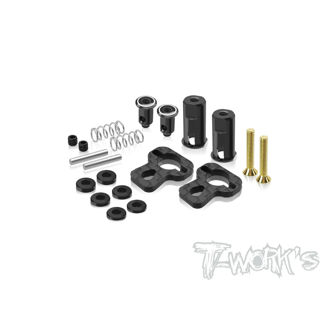 TE-257-A // T-Works Easy-Snap Battery Holder Post ( 2 ชิ้น. )