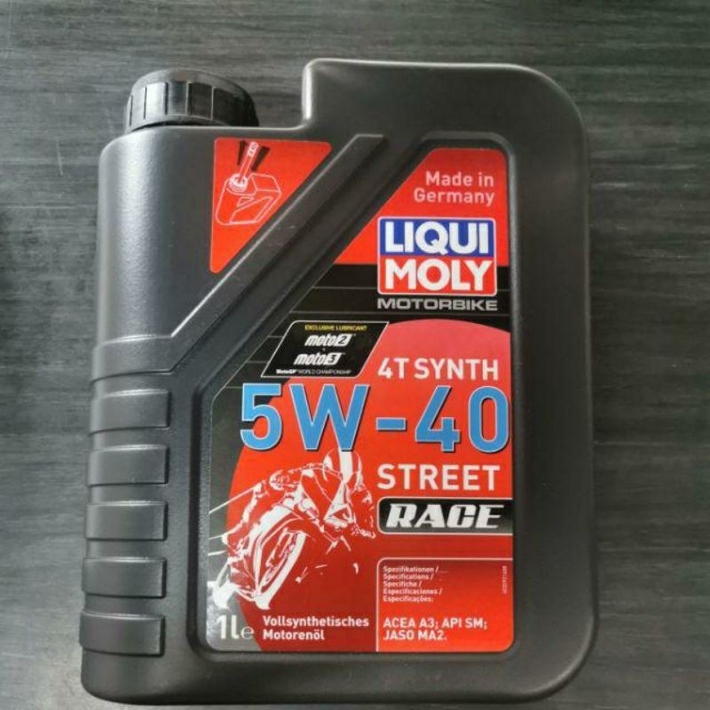 Liqui Moly สังเคราะห์แท้ 5w40 y15 rs150 vf3