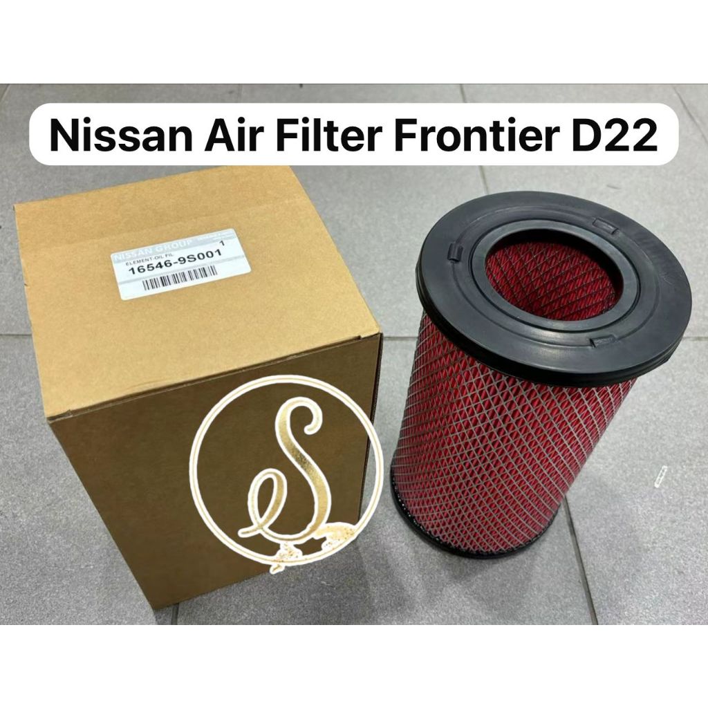 NISSAN FRONTIER D22 AIR CLEANER FILTER ( 16546-9S000 ) PENAPIS ANGIN AIR FILTER 16546-9S001