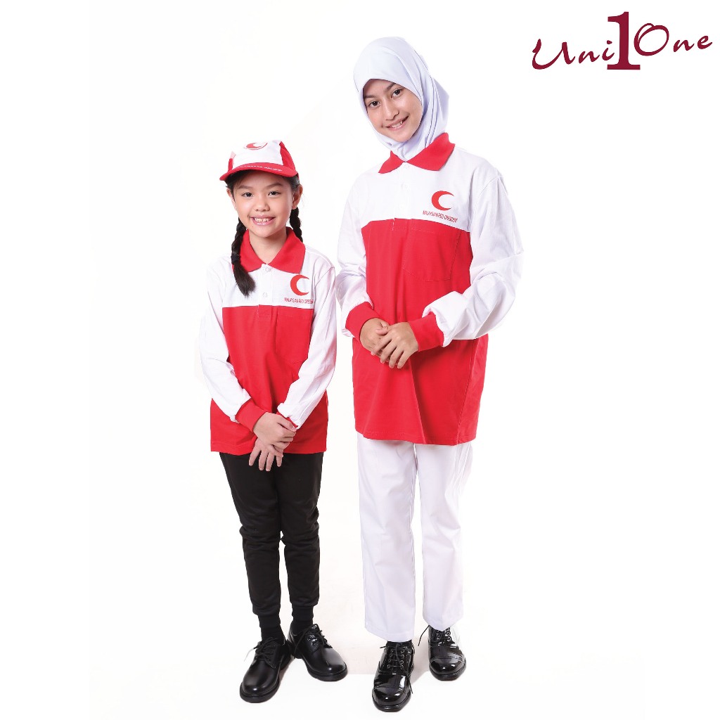 Uni1One BSMM เสื้อยืด Lengan Da Panjang // เสื้อยืดแขนยาวและแขนสั้น // ชุดเครื่องแบบคอ [U371/2T]