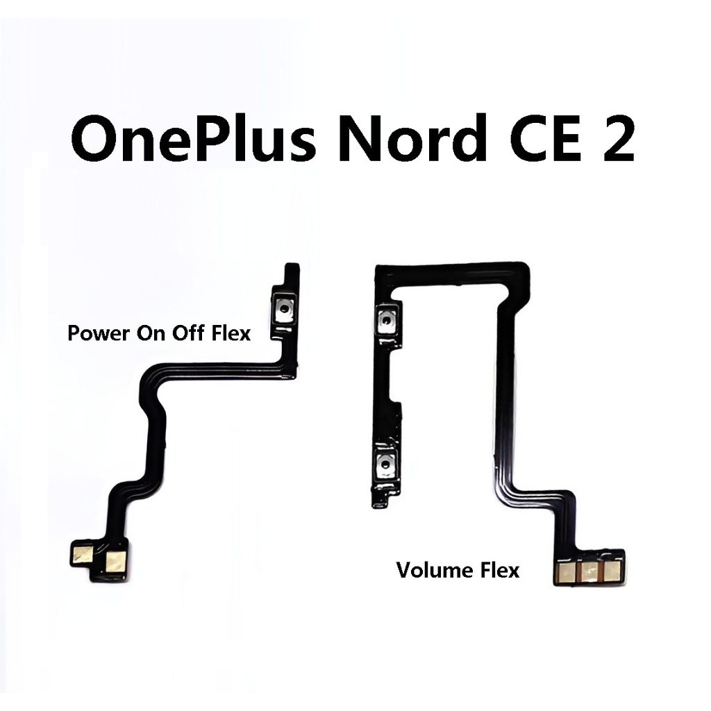 OnePlus Nord CE 2 5G / One Plus 1+Nord CE2 5G( IV2201 ) เปิดไฟด้านข้างปริมาณ Flex Cable Ribbon OnOff