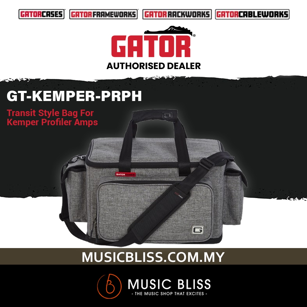 Gator GT-KEMPER-PRPH Transit Style Bag สําหรับ Kemper Profiling Amps (GTKEMPERPRPH)