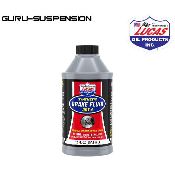 LUCAS SYNTHETIC DOT 4 BRAKE FLUID(12OZ/354.9ML)