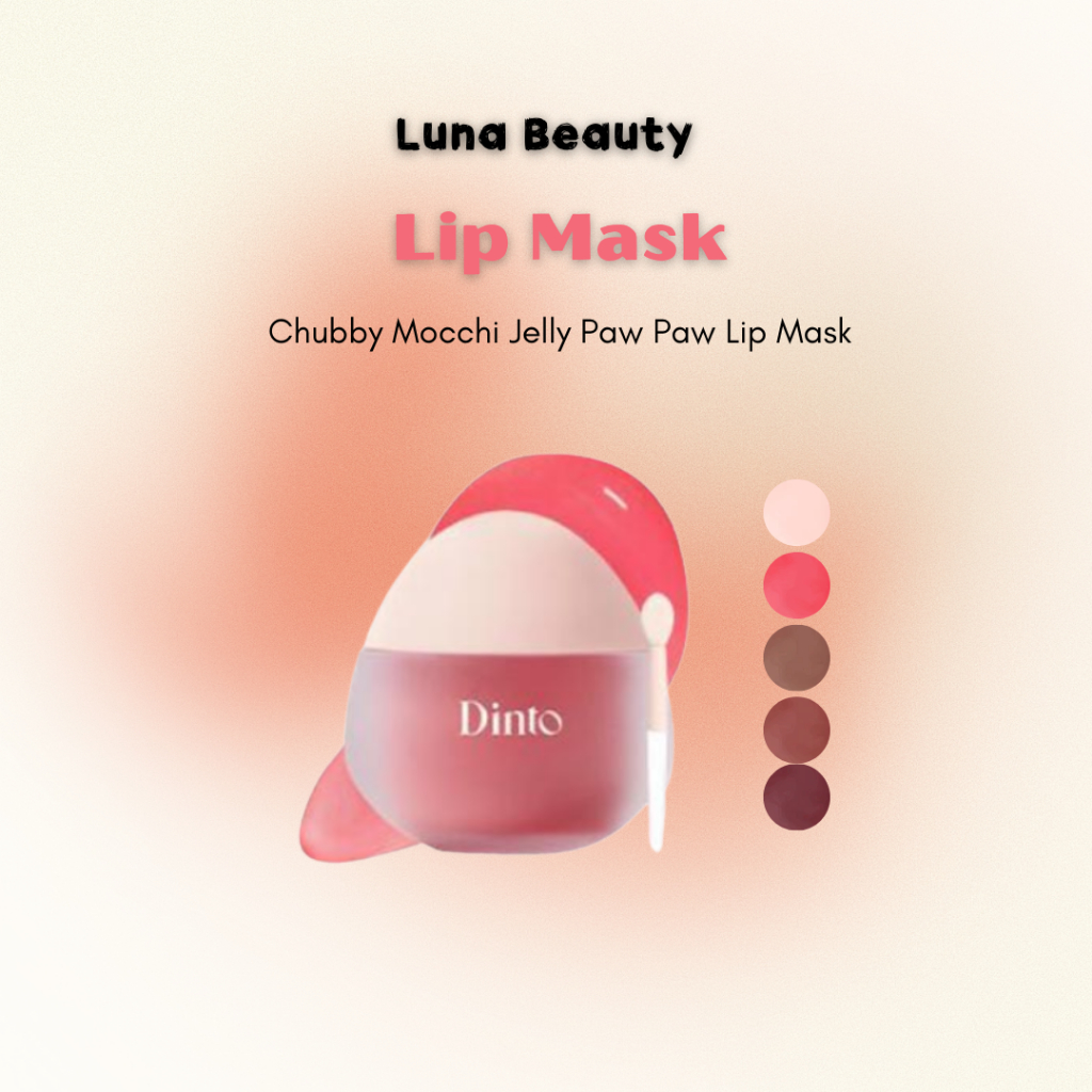 [Dinto] Chubby Mocchi Jelly Paw Paw Lip Mask 3.5g