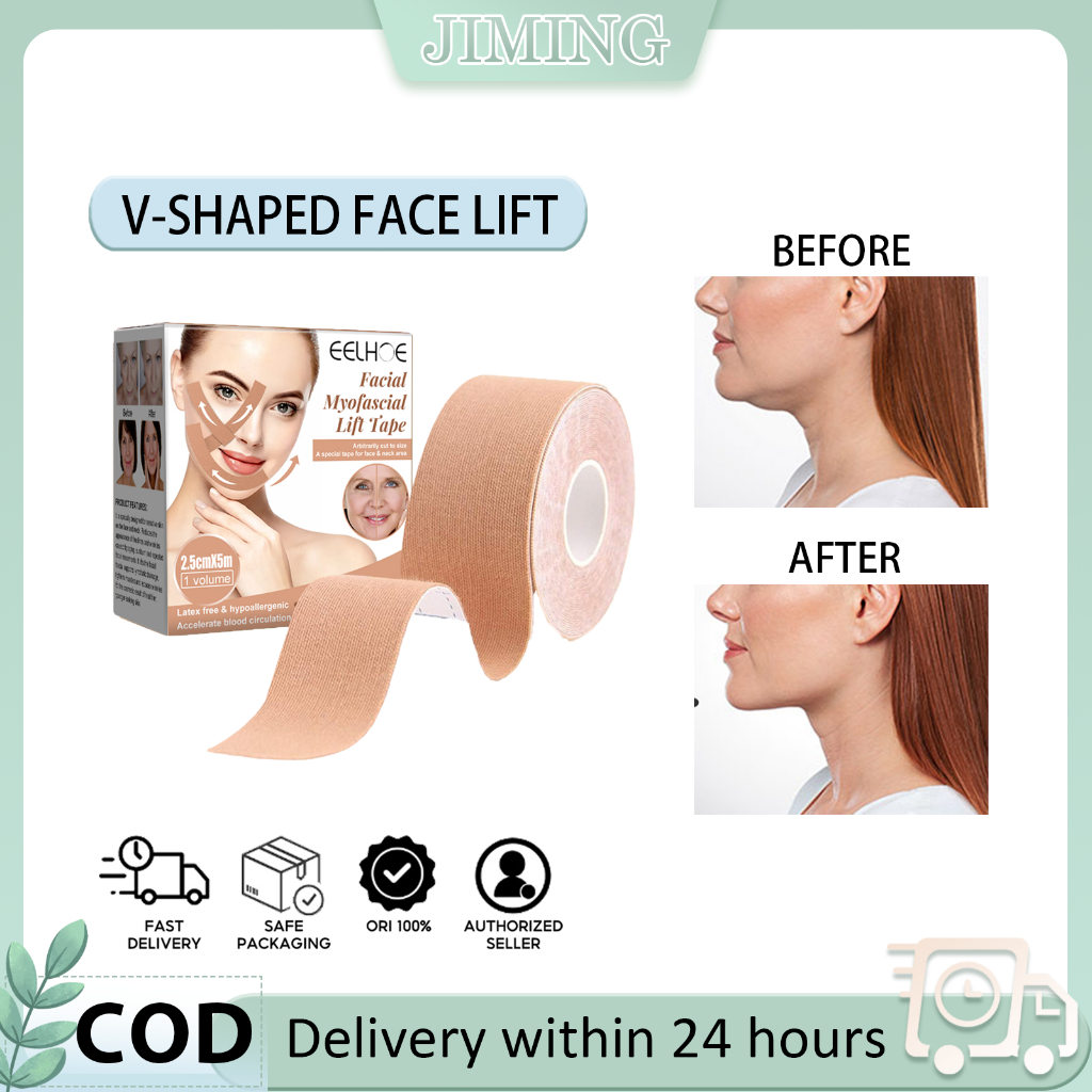 Facial Myofascial Lift Tape V Shaped Face Lift Tape Anti Sagging Face Lift Chin Breathe Facial Tight