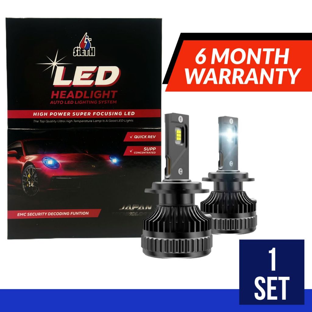 SIETH MENTOL LED ไฟหน้ารถยนต์ – H1/ H7/ H8/ H9/ H11/ 9005/ 9006 LED ไฟหน้าและไฟ LED KABUS
