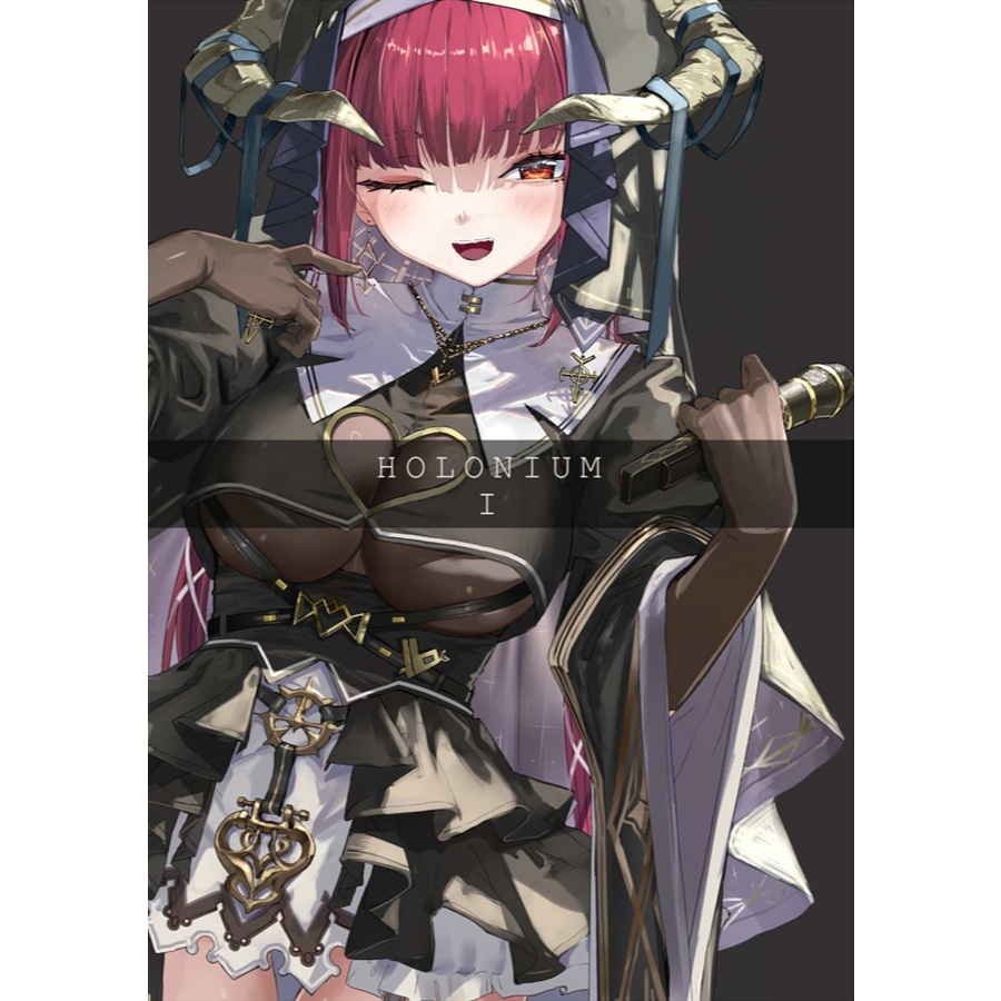 Artbook Doujin Hololive ภาพประกอบ Vtuber Collection [HOLium I] โดย Akasa Ai