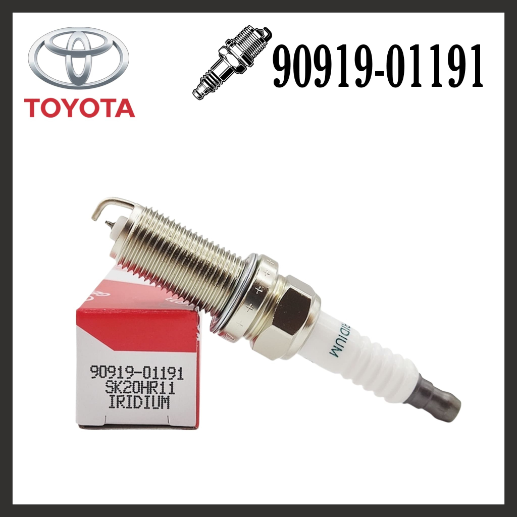 90919-01191 TOYOTA IRIDIUM PLUG INNOVA FORTUNER HIACE SK20HR11 SPARK PLUG