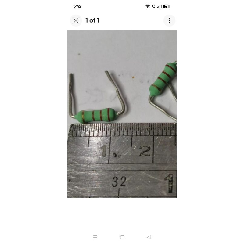 ตัวต้านทาน 220ohm1w สําหรับ 10 ชิ้น