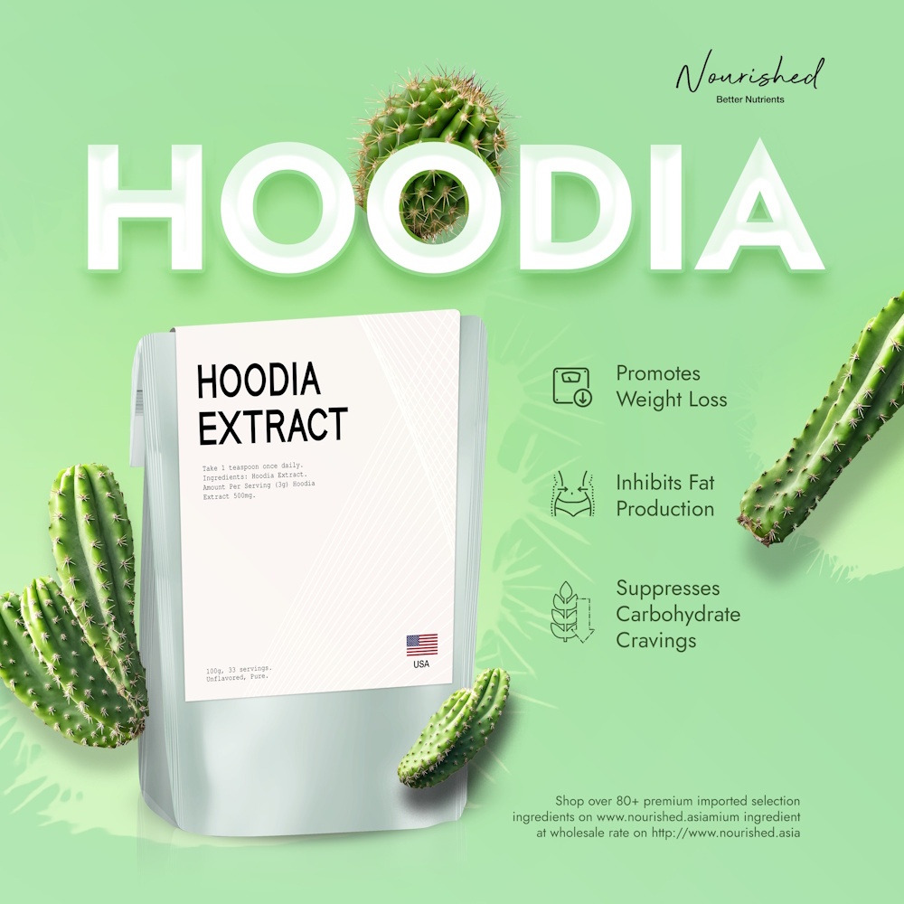 Nourished Hoodia Extract 250mg 132 เสิร์ฟ 200g (USA)