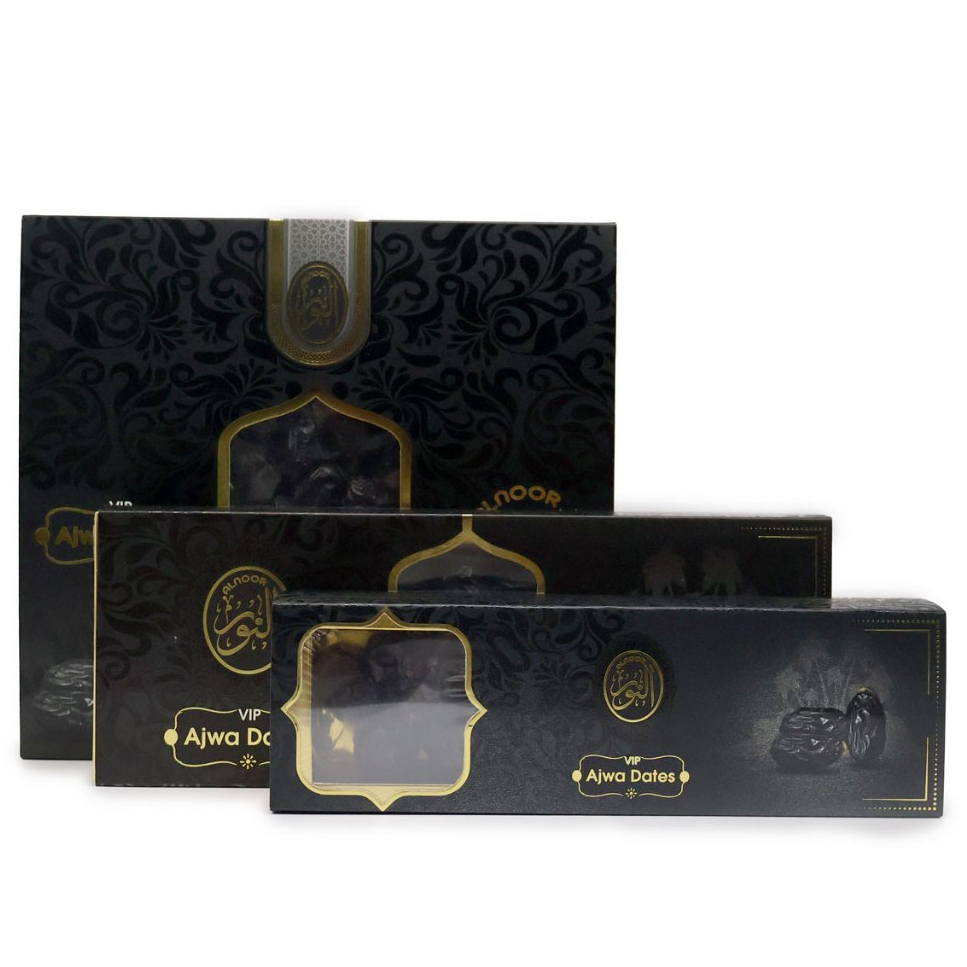 ALNOOR AJWA DATES VIP ,วันที่ DATES/Kurma คุณภาพสูง