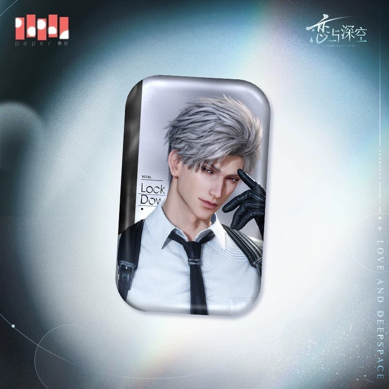 Sylus Moments of the Heart Badge ตราปุ่ม Love และ Deepspace ตรา Sylus