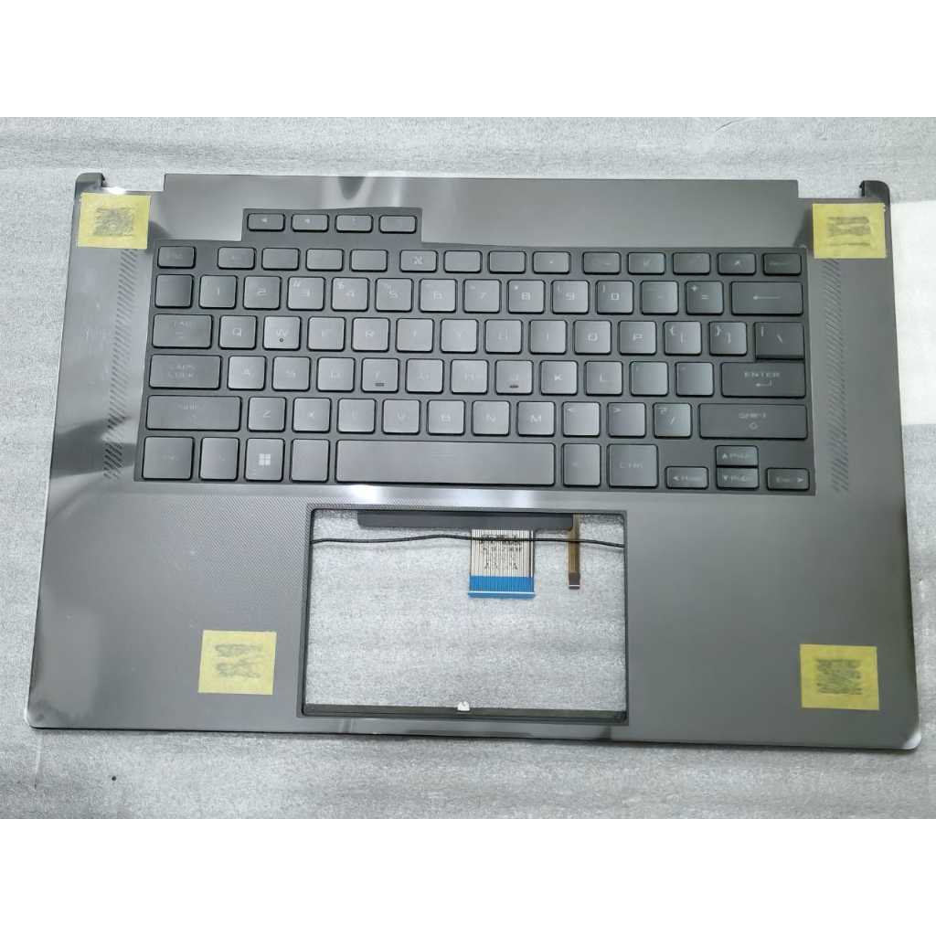 ASUS ROG Flow X16 GV601 GV601RM-X16.R93060 90NR0AP1-R32US0 US Palmrest คีย์บอร์ดลําโพง 6053B2025601 