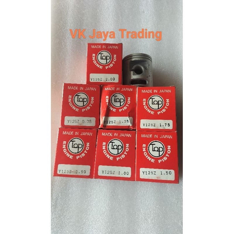 ลูกสูบ Yamaha Y125Z 5BU มีจํานวนจํากัด Sahaja ยี่ห้อ TOP 1unit