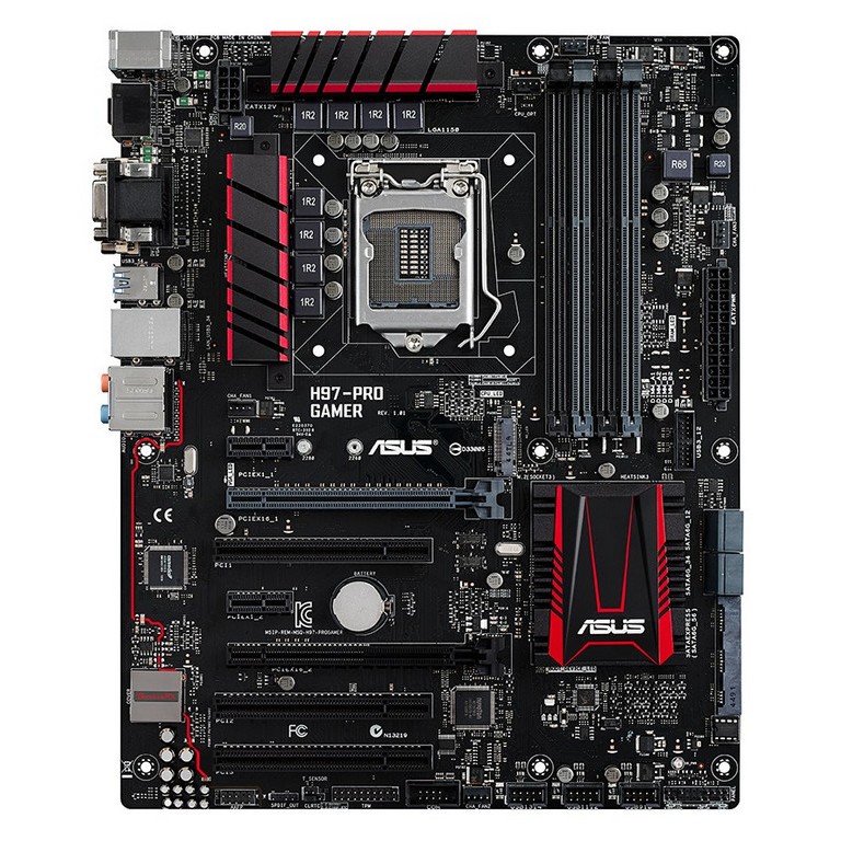 Asus H97-PRO Gamer Intel LGA-1150 (รองรับโปรเซสเซอร์ Intel 4th/5th) เมนบอร์ด ATX