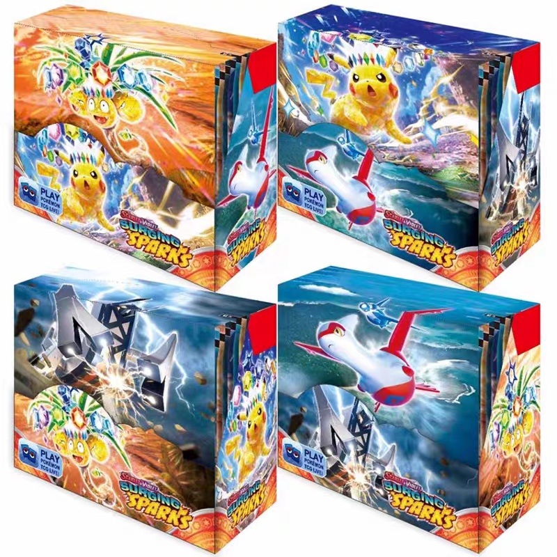 Pokemon Trading Card Pack Collection PTCG การ์ดเกม Pokemon Card Pokemon Card ของเล่นเด็ก