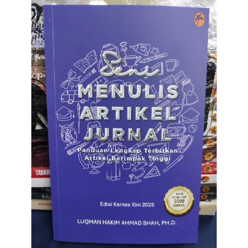 บทความศิลปะการเขียน Luqman Hakim Ahmad Shah. ชั้นวางแก้ว