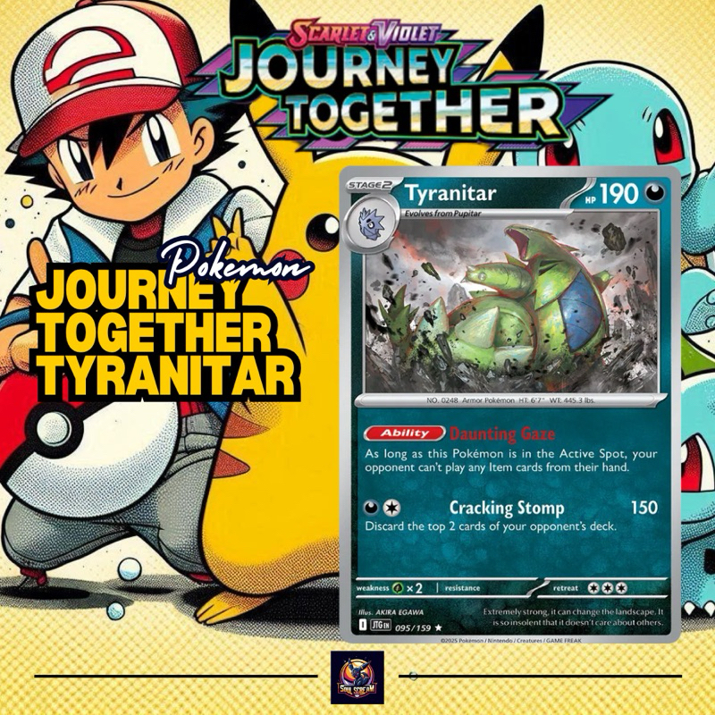 Pokemon TCG Tyranitar Journey Together