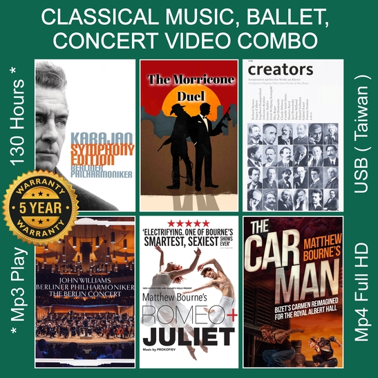 [MOVIE PENDRIVE] คอลเลกชันพิเศษมาก HD RES MUSIC CONCERT SET 2D