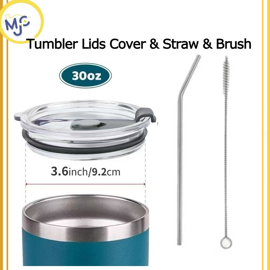 30oz 20oz 16oz Thermos Cup ฝาครอบแก้ว Rocky Mountain Tumbler อุปกรณ์เสริมฝาครอบแก้ว 30oz ฝาแก้วสแตนเ