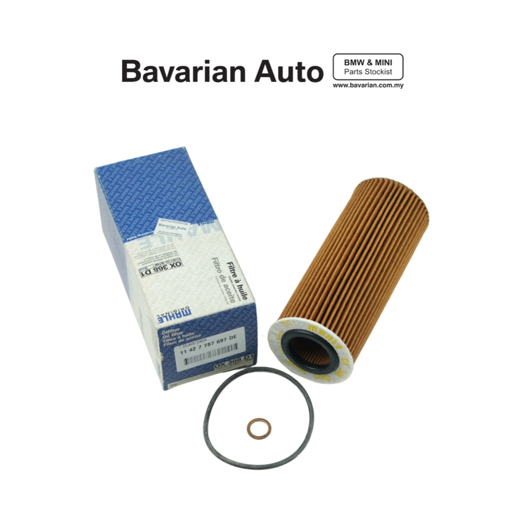 ชุดไส้กรองน้ํามัน MAHLE เครื่องยนต์ BMW M47N/M47N2/M67N 11427787697