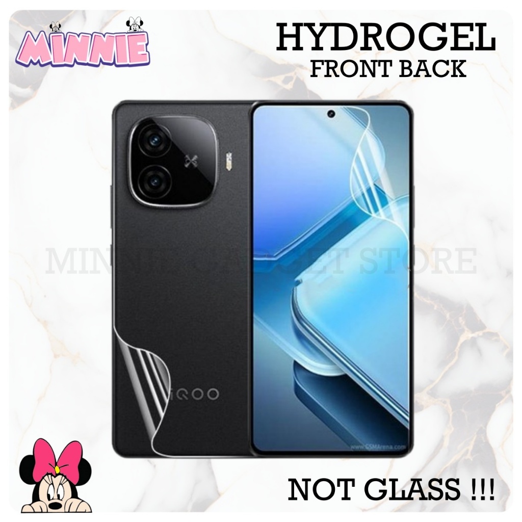 Hydrogel ฟิล์มกันรอยหน้าจอด้านหน้า + หลัง Vivo iQOO Z11 Turbo / Z10 Lite / Z10 Turbo Pro / Z10x / Z9