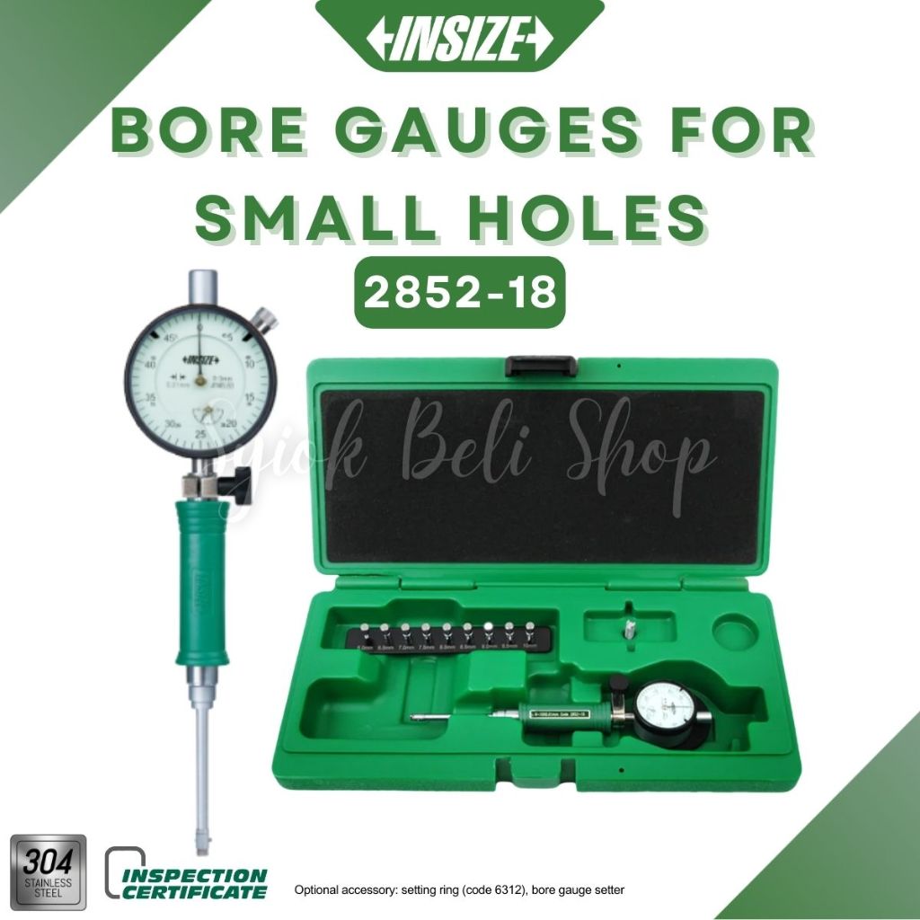 INSIZE BORE GAGE FOR SMALL HOLES INSIZE 2852-18